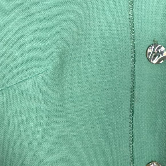 Vintage 60s David Crystal Fashion Collared Button Front Dress - Picture 10 of 15